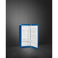 Réfrigérateur à une porte 9,2 pi³ 24 po de style années 50 de Smeg (FAB28URBE3) - Bleu