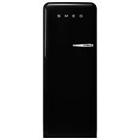 Réfrigérateur à une porte 9,2 pi³ 24 po de style années 50 de Smeg (FAB28ULBL3) - Noir