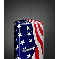 Smeg 50's 24" 9.2 Cu. Ft. All-Fridge Refrigerator (FAB28URDUS3) - US Flag