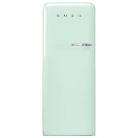 Smeg 50's 24" 9.2 Cu. Ft. All-Fridge Refrigerator (FAB28ULPG3) - Pastel Green