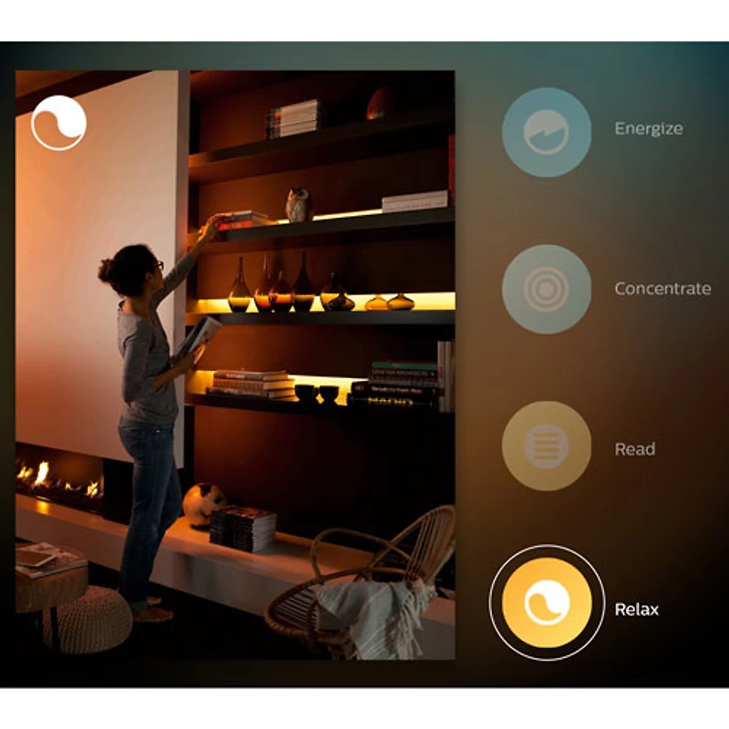 Philips Hue Lightstrip Plus V4 2m (6.6 ft.) Smart LED Light Strip
