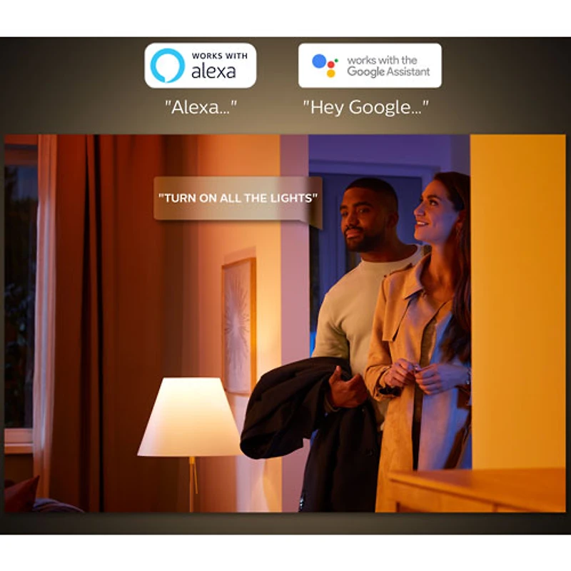Philips Hue Lightstrip Plus V4 2m (6.6 ft.) Smart LED Light Strip
