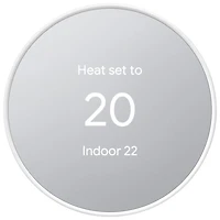 Google Nest Wi-Fi Smart Thermostat - Snow