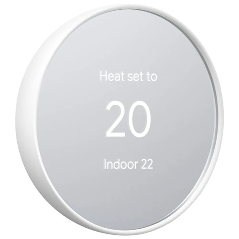 Google Nest Wi-Fi Smart Thermostat - Snow