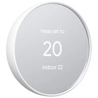 Google Nest Wi-Fi Smart Thermostat - Snow
