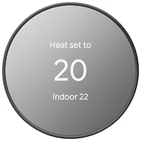 Thermostat intelligent Wi-Fi de Google Nest - Anthracite