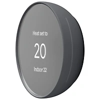 Thermostat intelligent Wi-Fi de Google Nest - Anthracite