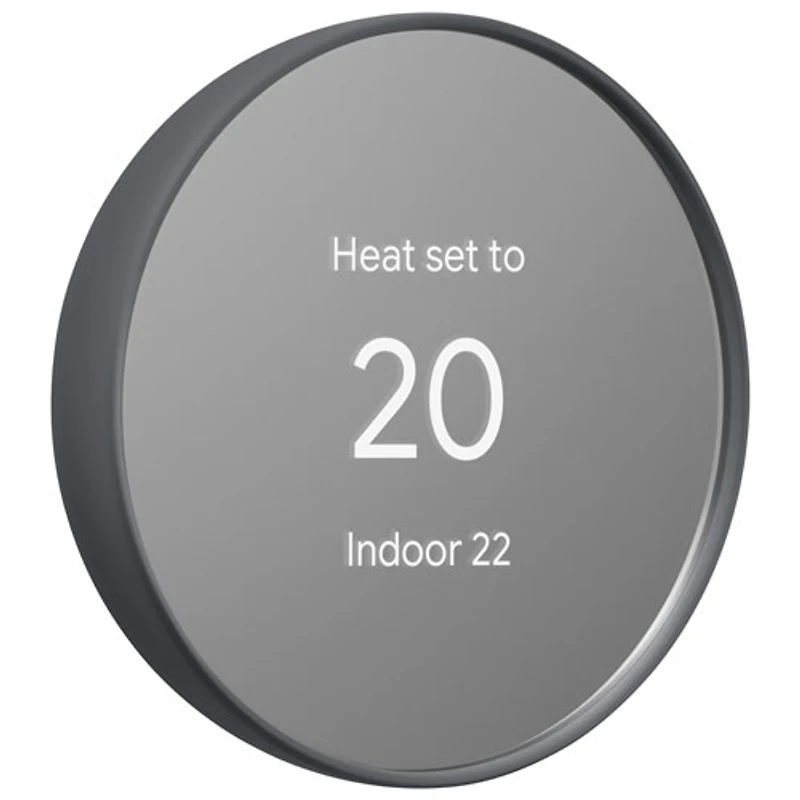 Thermostat intelligent Wi-Fi de Google Nest - Anthracite