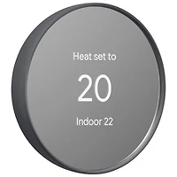 Thermostat intelligent Wi-Fi de Google Nest - Anthracite
