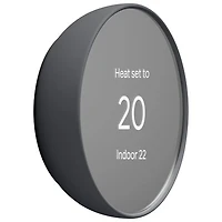 Thermostat intelligent Wi-Fi de Google Nest - Anthracite