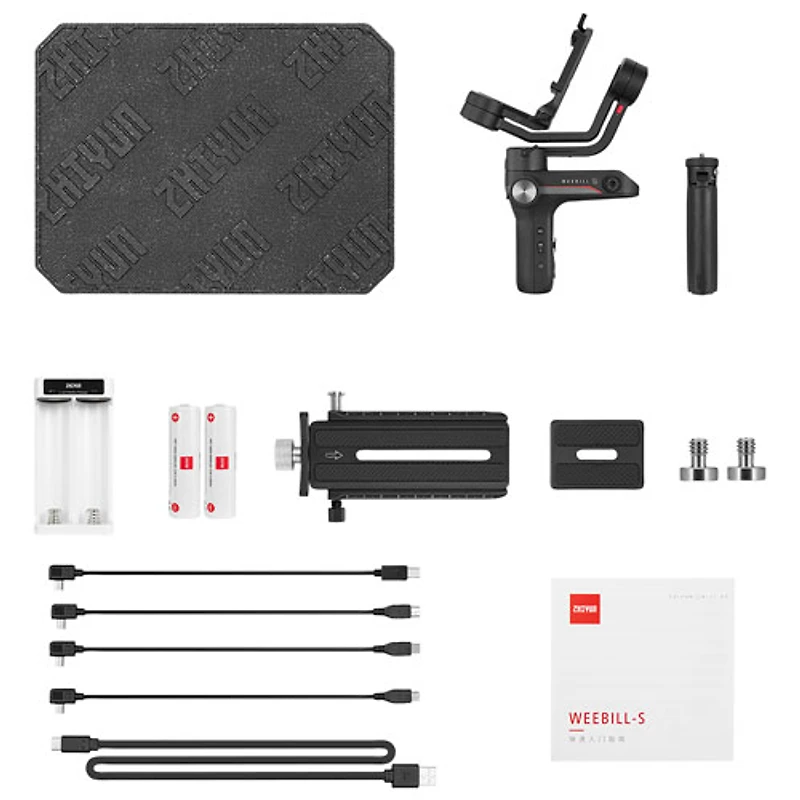 Stabilisateur à cardan pour appareil photo sans miroir/reflex numérique WEEBILL-S de Zhiyun