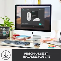 Logitech MX Anywhere 3 Bluetooth Darkfield Mouse for Mac - Pale Grey