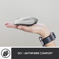 Logitech MX Anywhere 3 Bluetooth Darkfield Mouse for Mac - Pale Grey