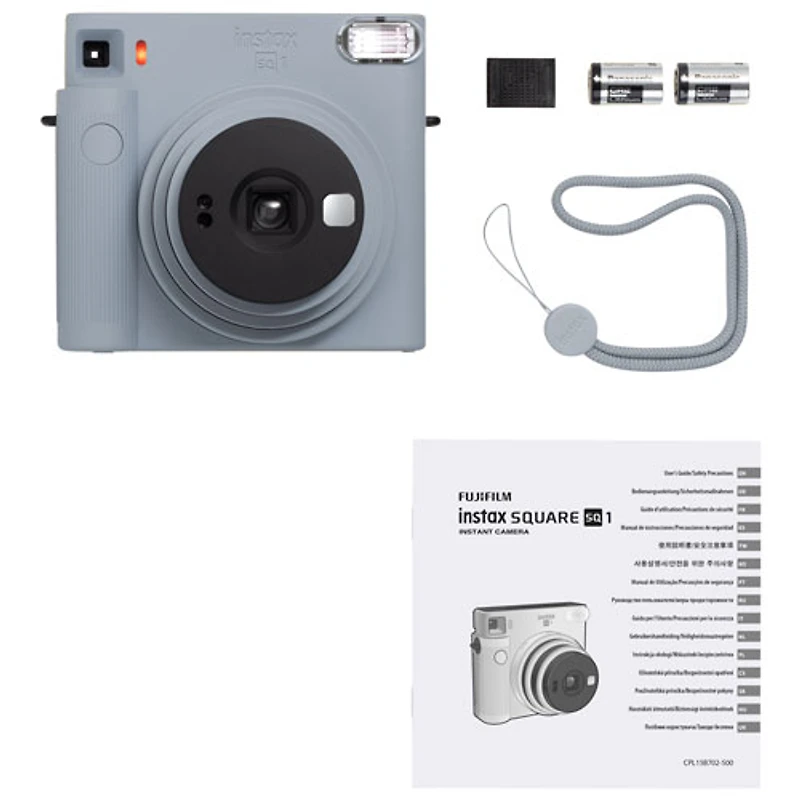 Appareil photo instantané Instax Square SQ1 de Fujifilm - Bleu glacier