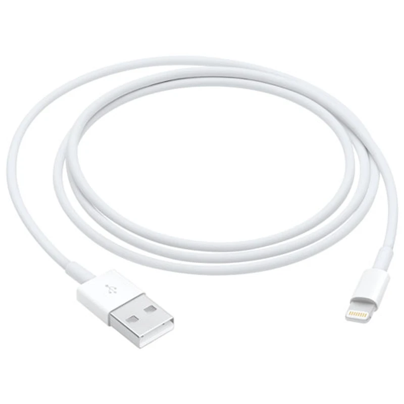 Apple 1m (3.28 ft.) USB/Lightning Cable (MXLY2AM/A) - White