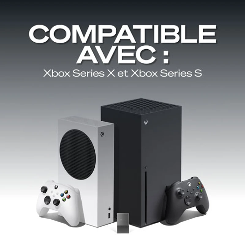 Carte d'extension de stockage de 1 To de Seagate pour Xbox Series X|S
