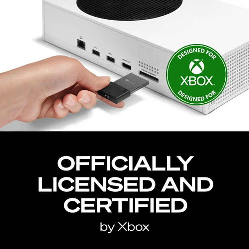 Carte d'extension de stockage de 1 To de Seagate pour Xbox Series X|S