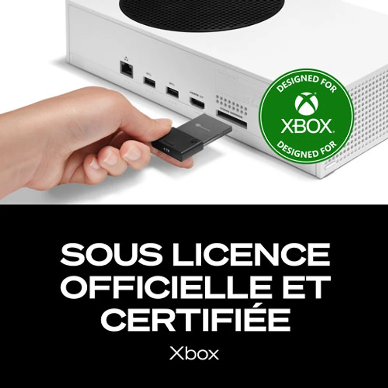 Carte d'extension de stockage de 1 To de Seagate pour Xbox Series X|S