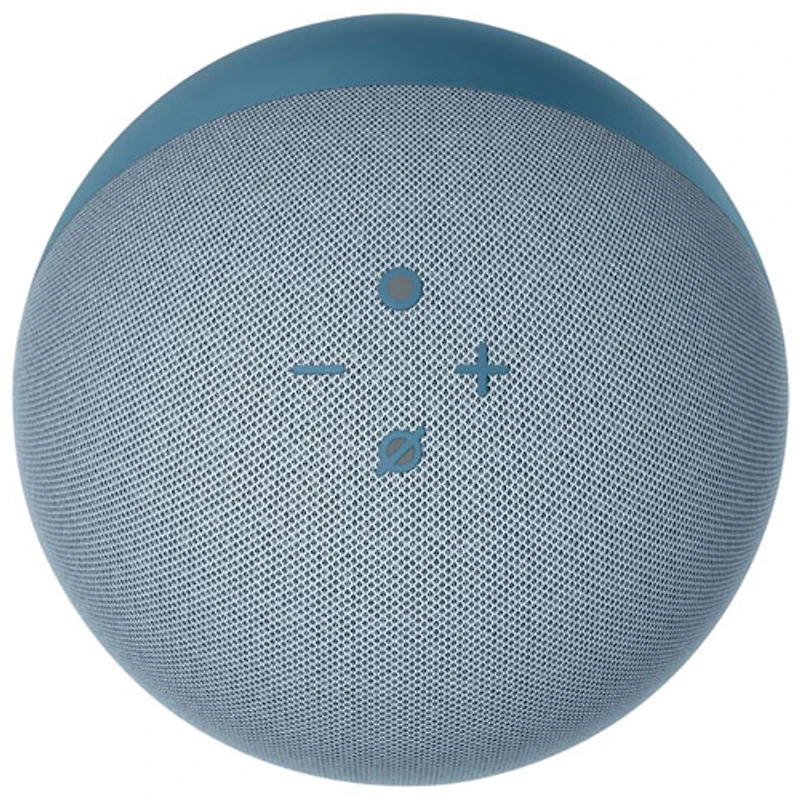 Concentrateur de maison intelligente Amazon Echo (4e génération) avec Alexa - Bleu crépuscule