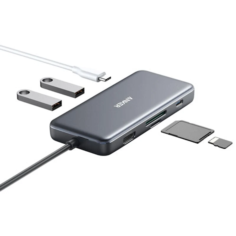 Concentrateur USB-C 7-en-1 d'Anker (A8346HA1-5)