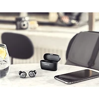 Écouteurs boutons 100 % sans fil à suppression active poussée du bruit Elite 85t de Jabra - Noir titane