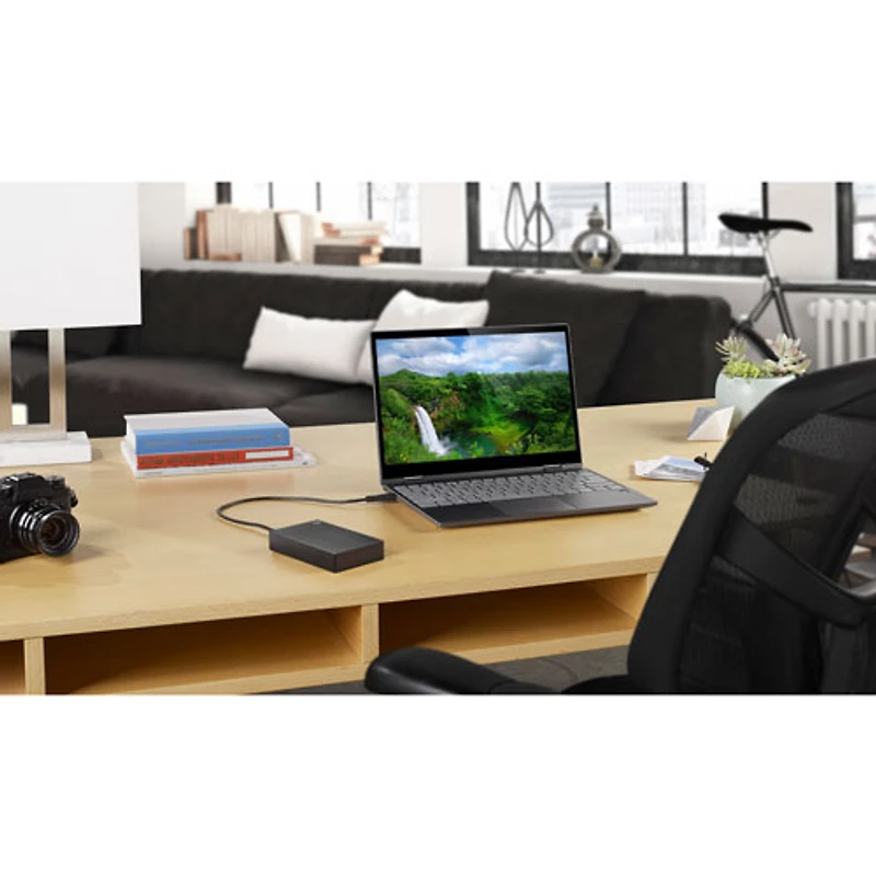 Disque dur externe portatif USB 3.0 One Touch de 1 To de Seagate (STKB1000400) - Noir