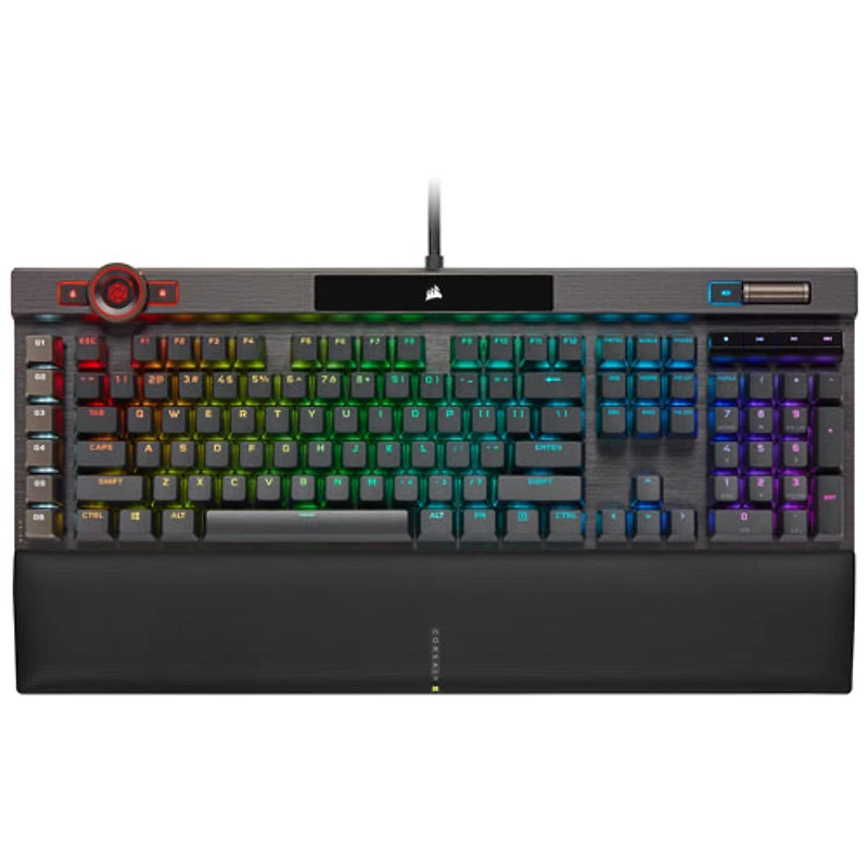 Clavier de jeu K100 opto-mécanique à commutateurs linéaires de Corsair