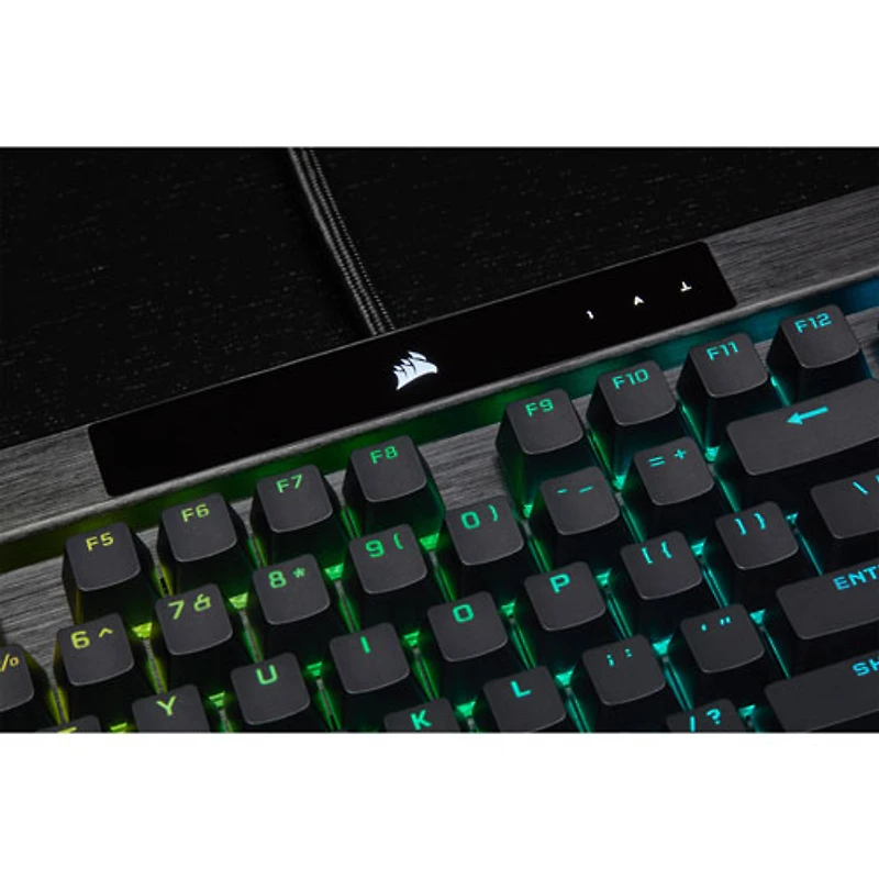Clavier de jeu K100 opto-mécanique à commutateurs linéaires de Corsair