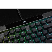 Clavier de jeu K100 opto-mécanique à commutateurs linéaires de Corsair