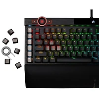 Clavier de jeu K100 opto-mécanique à commutateurs linéaires de Corsair