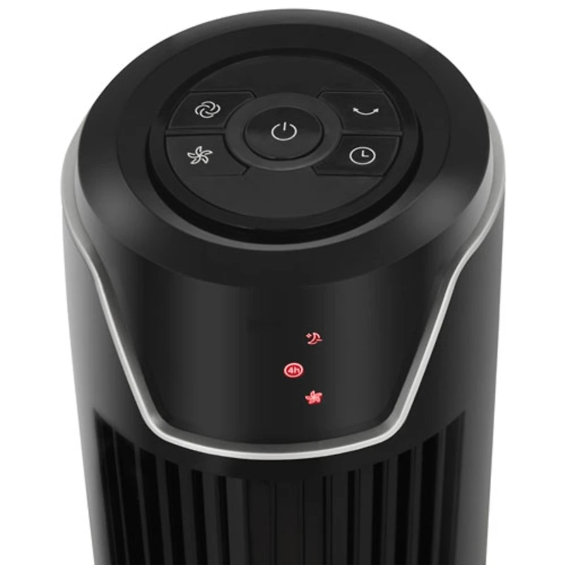 Ventilateur vertical oscillant d'Ecohouzng - 42 po - Noir