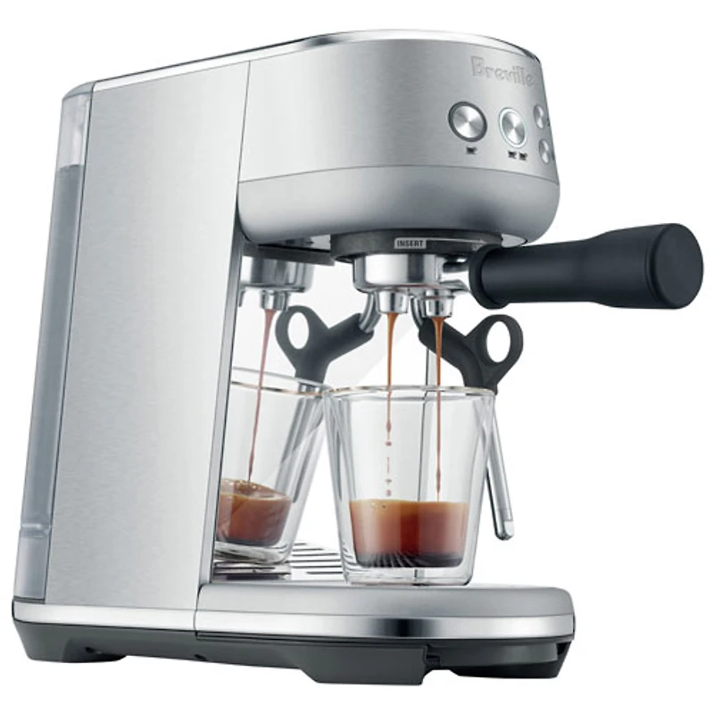 Machine à espresso Bambino de Breville - Acier inoxydable brossé