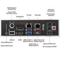 Carte mère MAG B550 Tomahawk ATX AM4 DDR4 de MSI pour processeurs Ryzen 3000/4000/5000 d'AMD