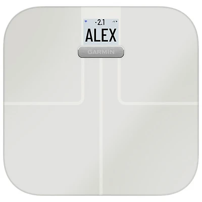 Garmin Index S2 Wi-Fi Smart Scale - White
