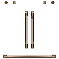 Café 7-Piece Wall Oven Handle & Knob Kit (CXWDFHKPMBZ) - Brushed Bronze