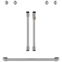 Café 7-Piece Wall Oven Handle & Knob Kit (CXWDFHKPMSS) - Brushed Stainless