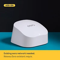 Prolongateur de portée maillé sans fil Wi-Fi 6 bibande eero 6 (B086P7FRK8) - Ajout seulement