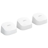 eero 6 AX1800 Whole Home Mesh Wi-Fi 6 System (B086P34DPF) - 3 Pack
