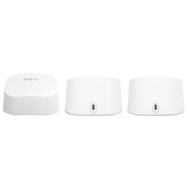 eero 6 AX1800 Whole Home Mesh Wi-Fi 6 System (B086P34DPF) - 3 Pack