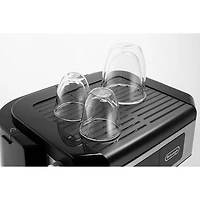 Machine à café et à espresso tout-en-un de De'Longhi - Noir/Acier inoxydable