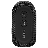 JBL Go 3 Waterproof Bluetooth Wireless Speaker - Black