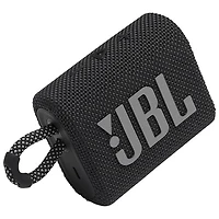 JBL Go 3 Waterproof Bluetooth Wireless Speaker - Black