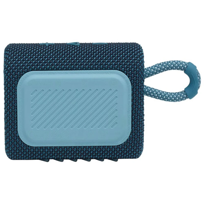 Haut-parleur sans fil Bluetooth étanche GO 3 de JBL - Bleu