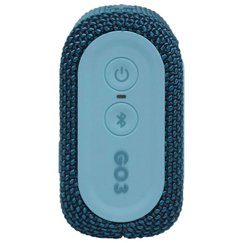 Haut-parleur sans fil Bluetooth étanche GO 3 de JBL - Bleu