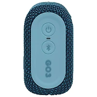 Haut-parleur sans fil Bluetooth étanche GO 3 de JBL - Bleu