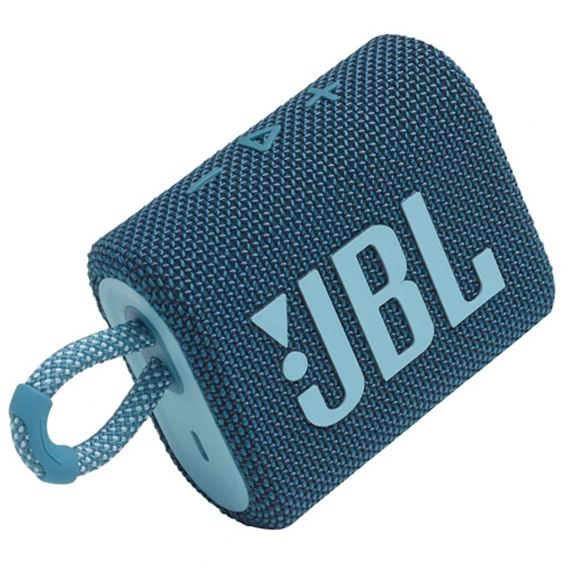 Haut-parleur sans fil Bluetooth étanche GO 3 de JBL - Bleu