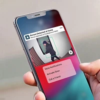 Caméra de surveillance à projecteur d'extérieur sans fil 2K Arlo Pro 3 - Noir