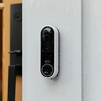 Sonnette vidéo Wi-Fi sans fil Arlo Essential - Blanc