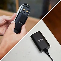 Sonnette vidéo Wi-Fi sans fil Arlo Essential - Blanc
