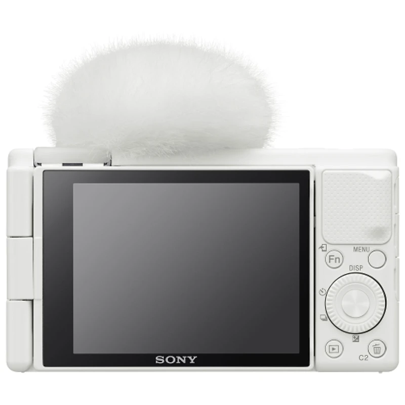 Sony Cyber-shot ZV-1 Content Creator Vlogger 20.1MP 2.9x Optical Zoom Digital Camera - White